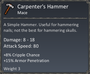 Carpenter's Hammer - The Doors of Trithius